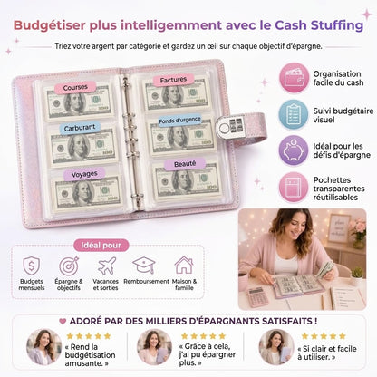 Classeur d'épargne avec cadenas à code