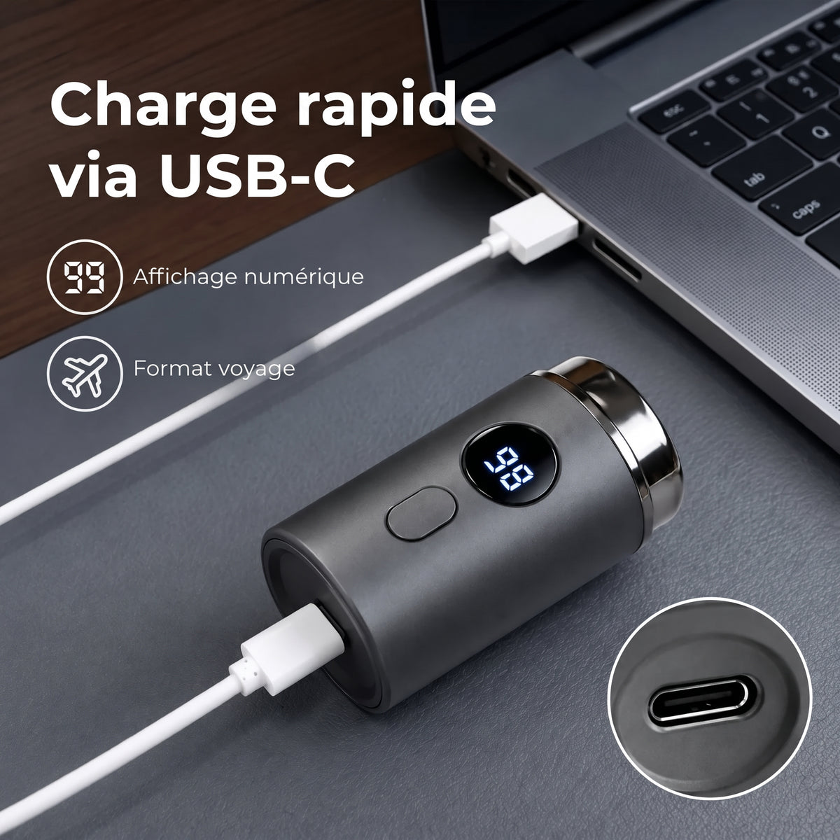 Mini rasoir électrique portable