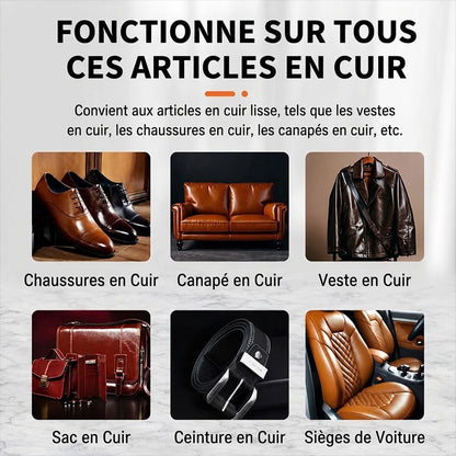 Baume réparateur de couleur pour cuir – pH neutre et multi-surfaces