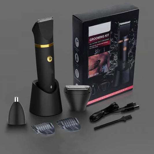 Tondeuse corporelle électrique 3 en 1 pour homme