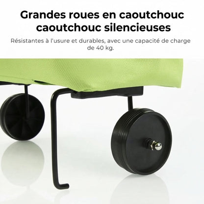 Chariot de courses pliable