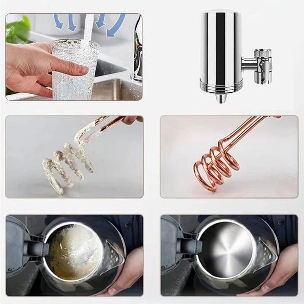 🚀 -60 % – Offre à durée limitée ! 💧 Purificateur d'eau sur robinet pour boisson directe (Amélioré)
