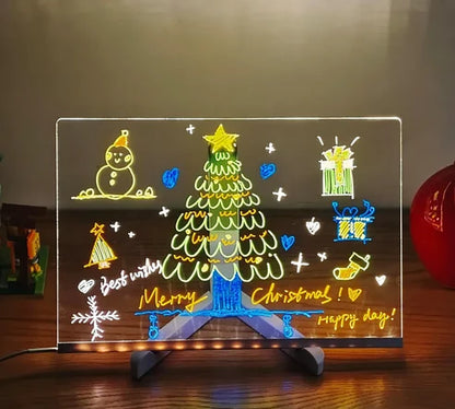 DoodleGlow™️ Tablette à dessin LED