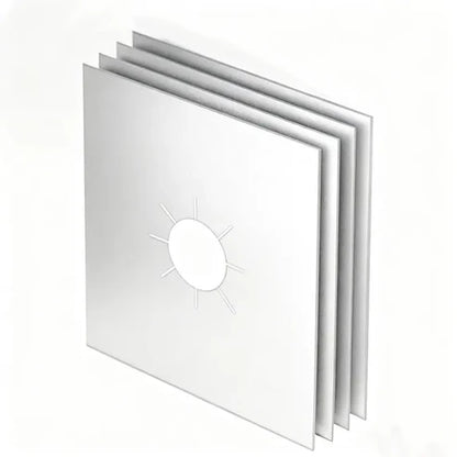 Protections antiadhésives résistantes à la chaleur pour plaques de cuisson au gaz – Lot de 4