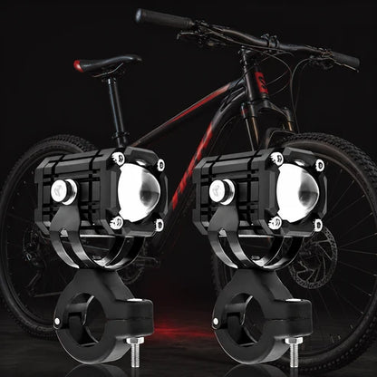 Éclairage de vélo LED à double faisceau