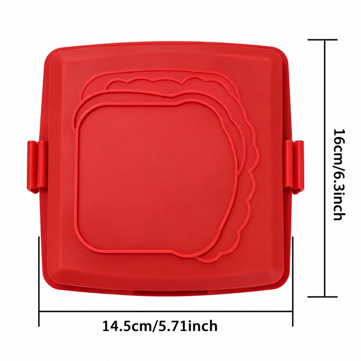 Grill pour micro-ondes 3-en-1 avec revêtement anti-adhésif