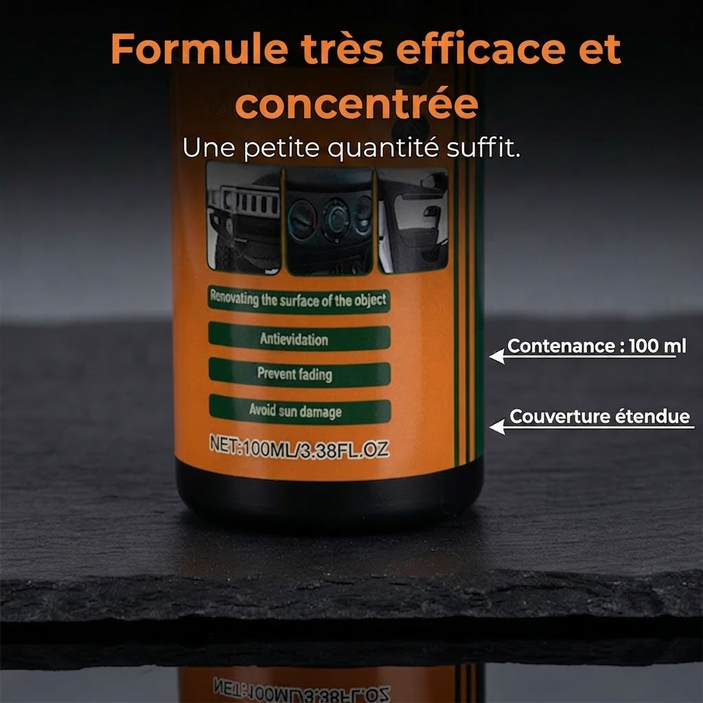 Rénovateur plastique automobile