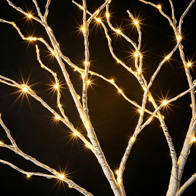 LumiBranch – Branches lumineuses LED à piles (Lot de 2 ou Lot de 4)