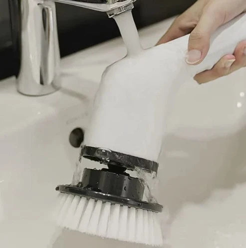 Brosse de nettoyage électrique – Télescopique et ergonomique
