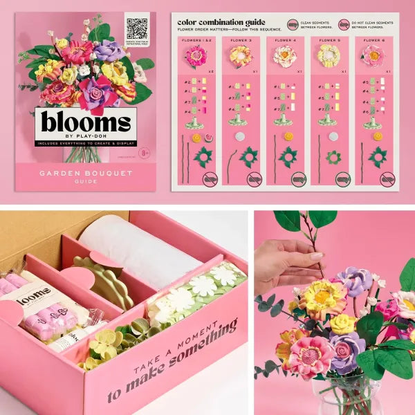 Blooms Meadow | Kit de création de bouquet de fleurs – Loisirs créatifs floraux pour adultes et adolescents