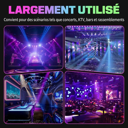 🔈✨ -60 % – Offre à durée limitée ! ⏰ Éclairage d'ambiance LED multi-faisceaux