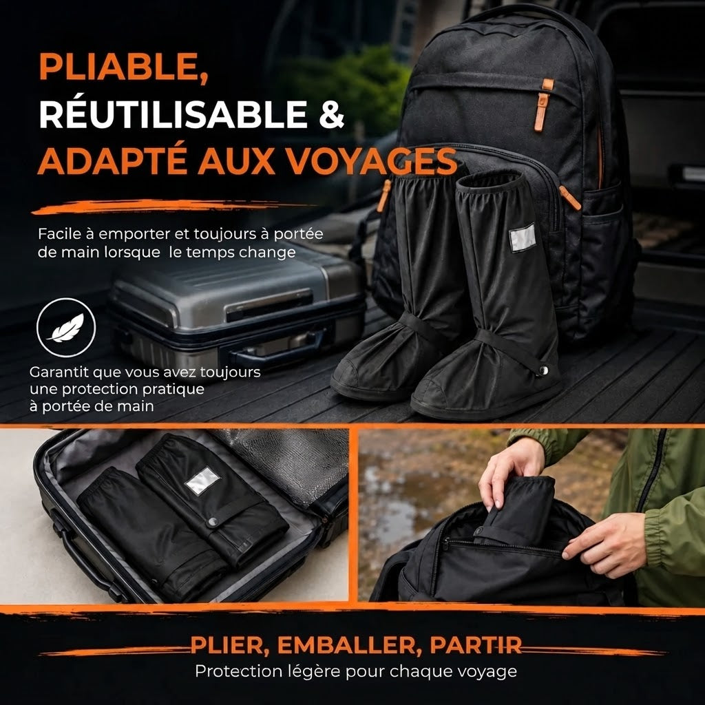 Couvre-chaussures imperméables – 1 Paire