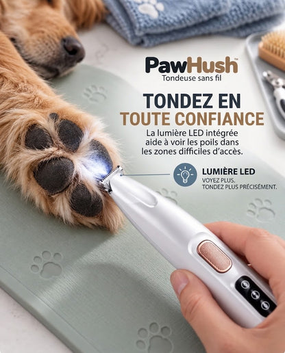 PawHush – Tondeuse de toilettage sans fil