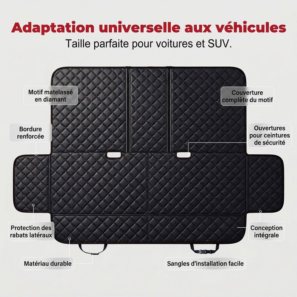 Siège pliable pour chien – Oxford imperméable, protecteur et confortable