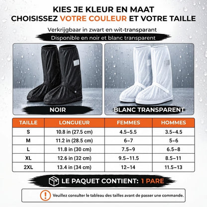 Couvre-chaussures imperméables – 1 Paire