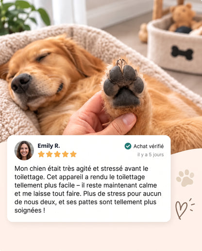 PawHush – Tondeuse de toilettage sans fil
