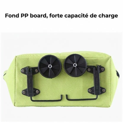 Chariot de courses pliable
