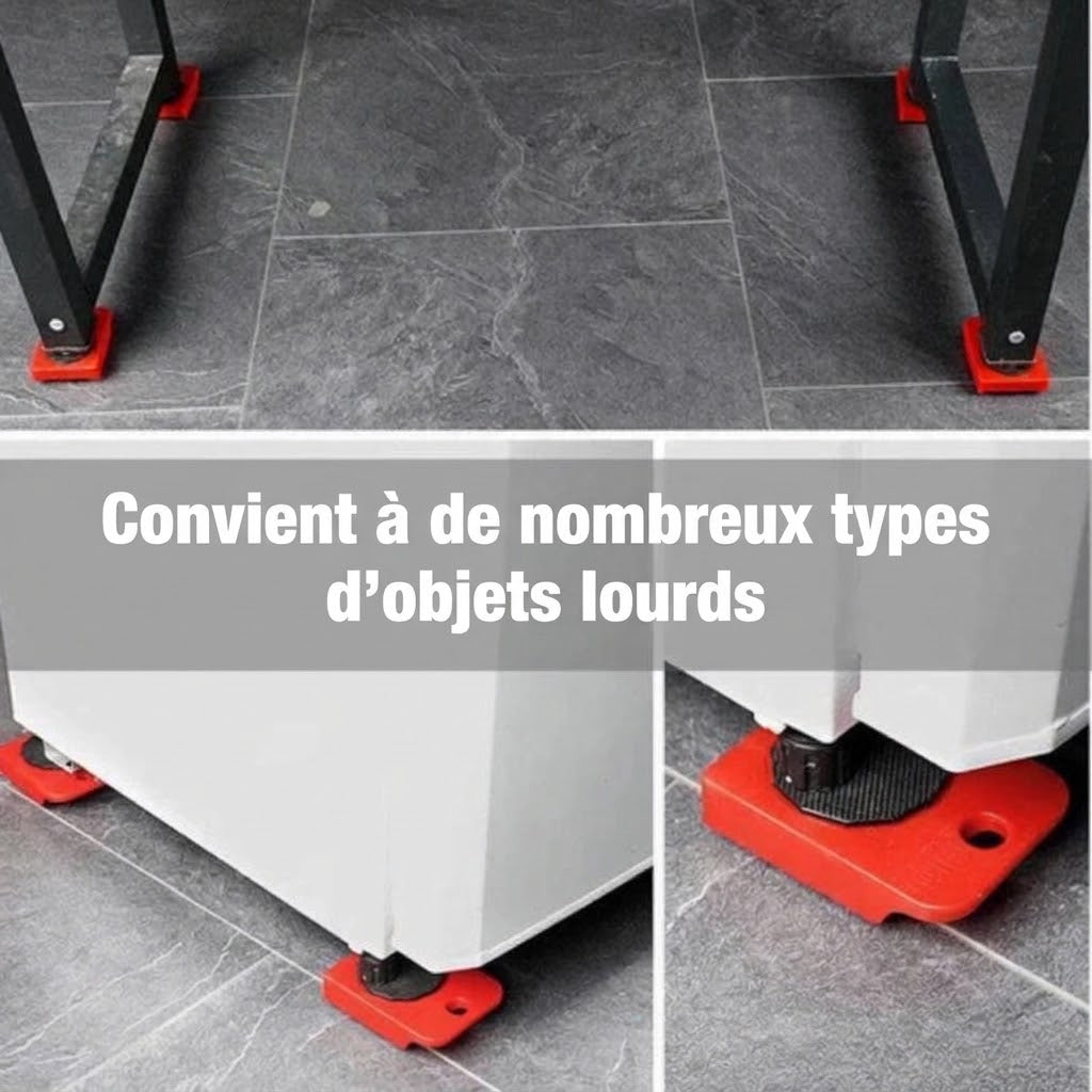 Ensemble d’outils de levage et de déplacement de meubles