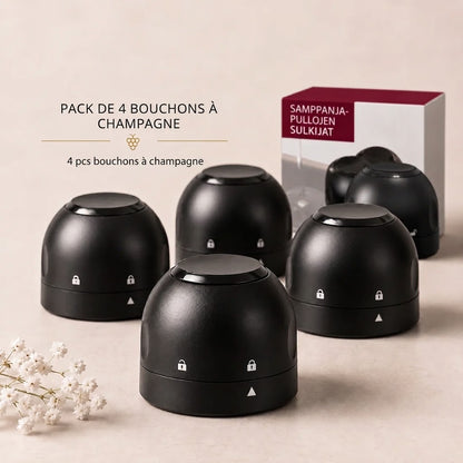 Bouchon scelleur pour vin et champagne