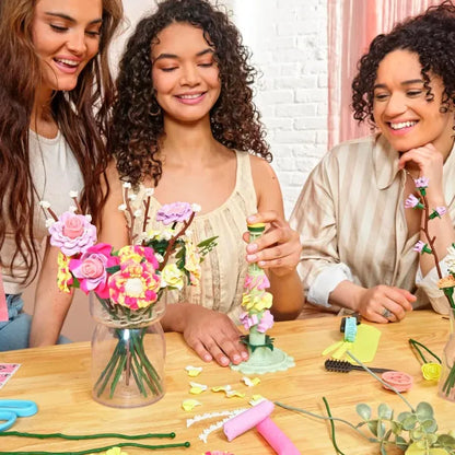 Blooms Meadow | Kit de création de bouquet de fleurs – Loisirs créatifs floraux pour adultes et adolescents
