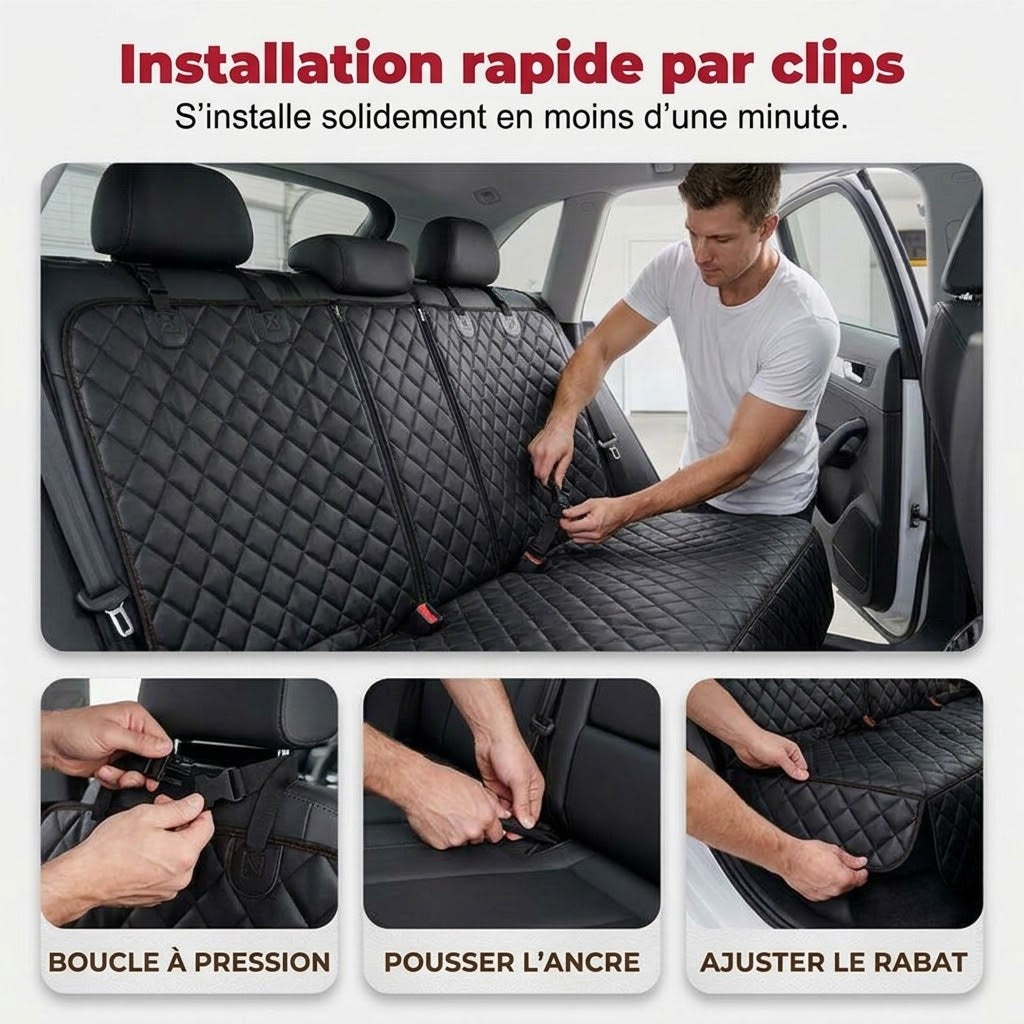 Siège pliable pour chien – Oxford imperméable, protecteur et confortable