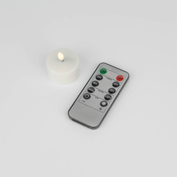 Bougies chauffe-plat LED rechargeables (sans flamme)
