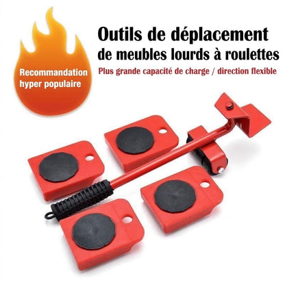 Ensemble d’outils de levage et de déplacement de meubles