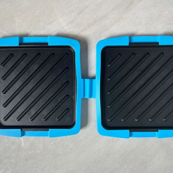 Grill pour micro-ondes 3-en-1 avec revêtement anti-adhésif