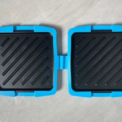 Grill pour micro-ondes 3-en-1 avec revêtement anti-adhésif