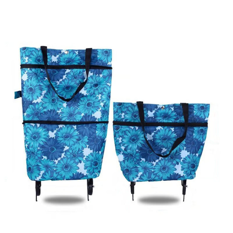Chariot de courses pliable