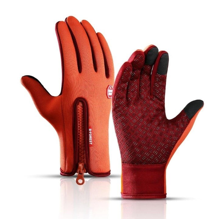 Gants thermiques coupe-vent antidérapants HeatGripX pour temps froid