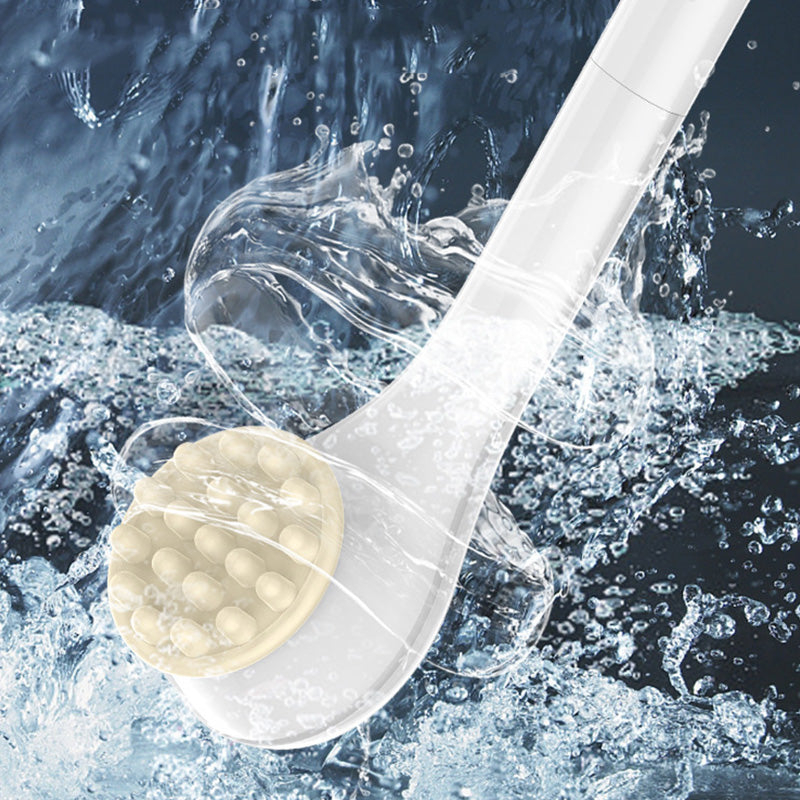Brosse de bain électrique avec long manche