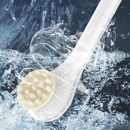 Brosse de bain électrique avec long manche