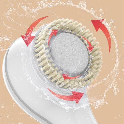 Brosse de bain électrique avec long manche