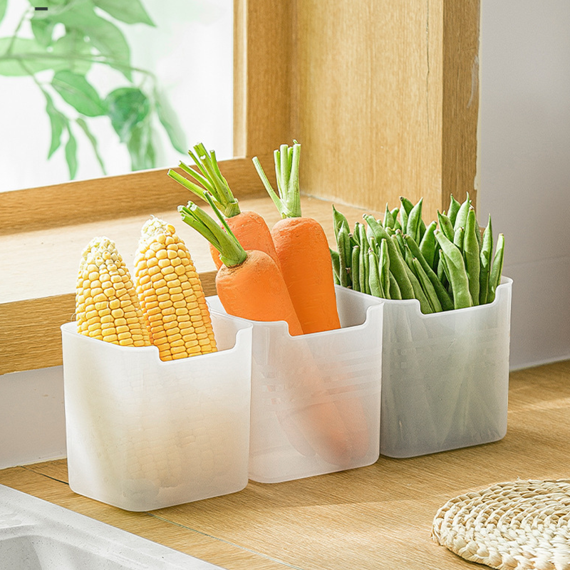 Boîtes de rangement pour réfrigérateur – Lot de 4