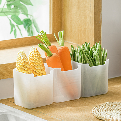 Boîtes de rangement pour réfrigérateur – Lot de 4